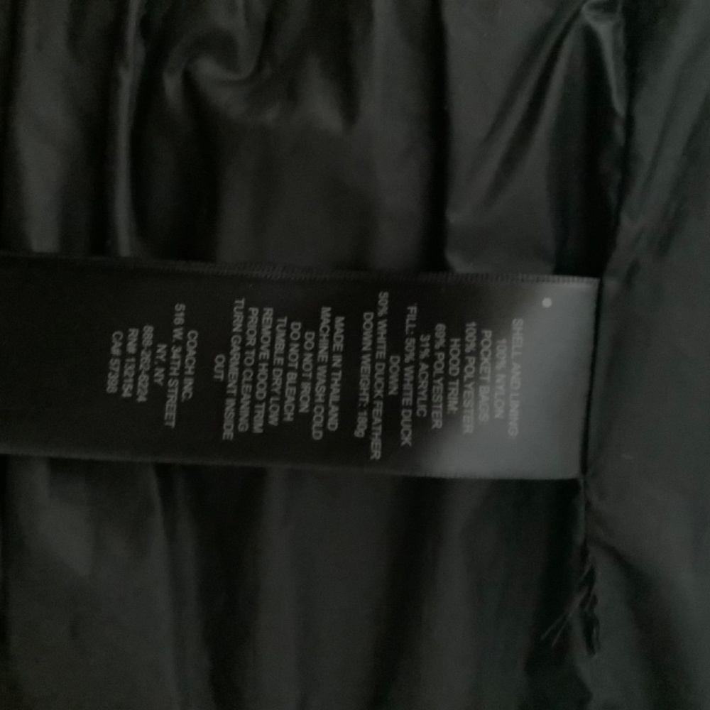 Coach Winter Jacket - Picture 5 of 5